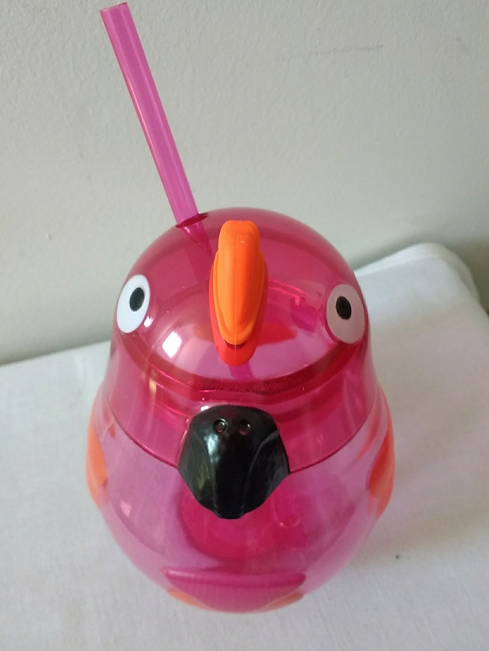 Parrot Sipper Cup with Straw - Cute Kids Drinkware